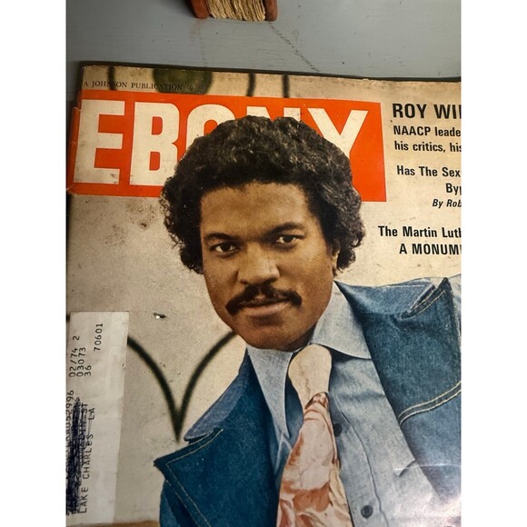 Ebony Magazine April 1974 Billy Dee Williams Cover Vintage Black History Ads - Picture 3 of 12